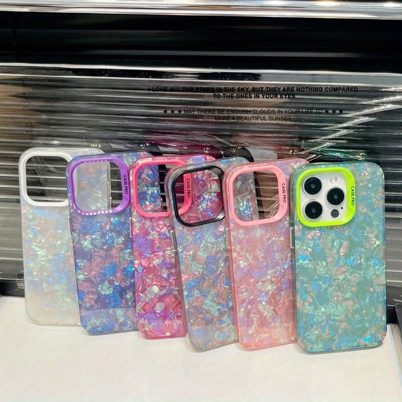 Colorful Bling Shell iPhone Case