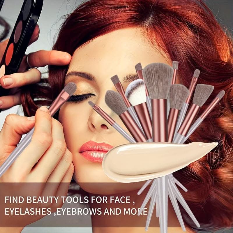 Makeup Brush Set with Soft Blending Make Up Brushes