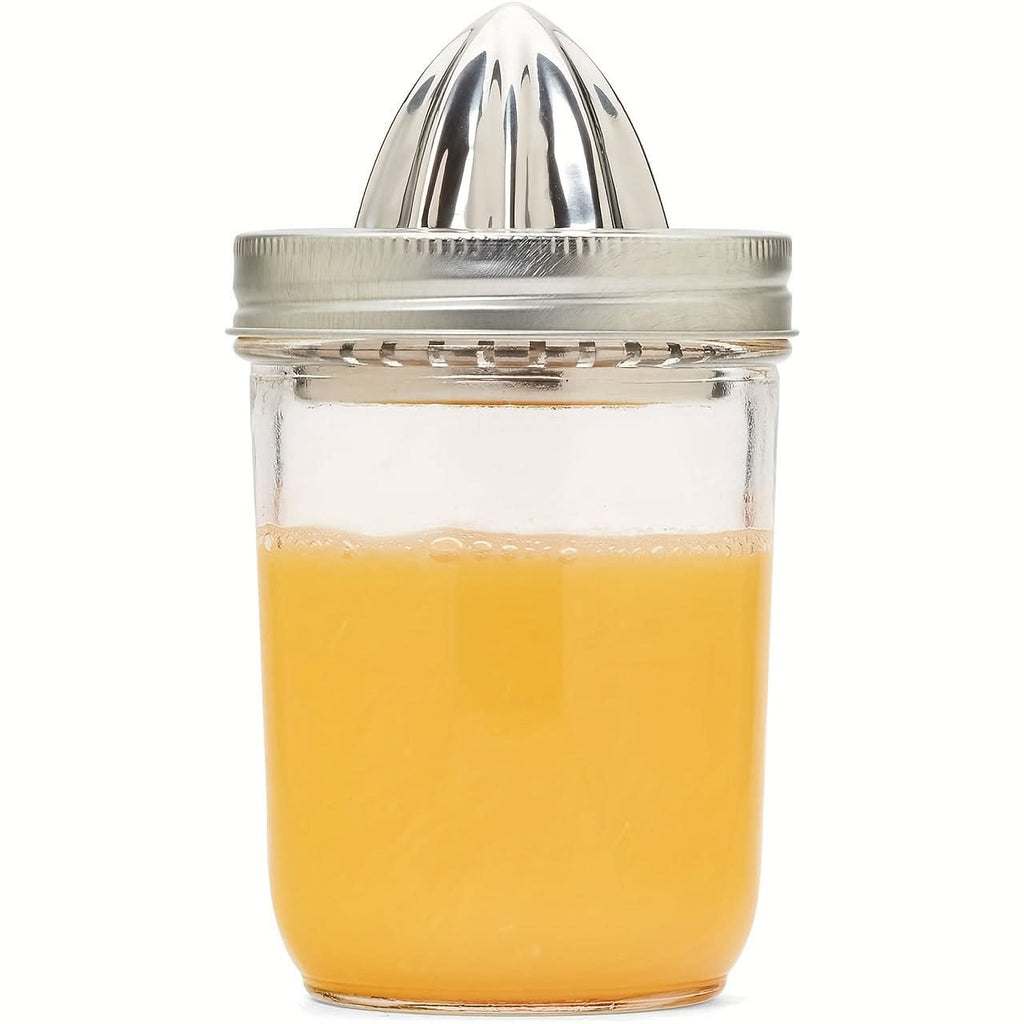 Stainless Steel Citrus Juicer Lid for Mason Jars