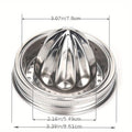 Stainless Steel Citrus Juicer Lid for Mason Jars