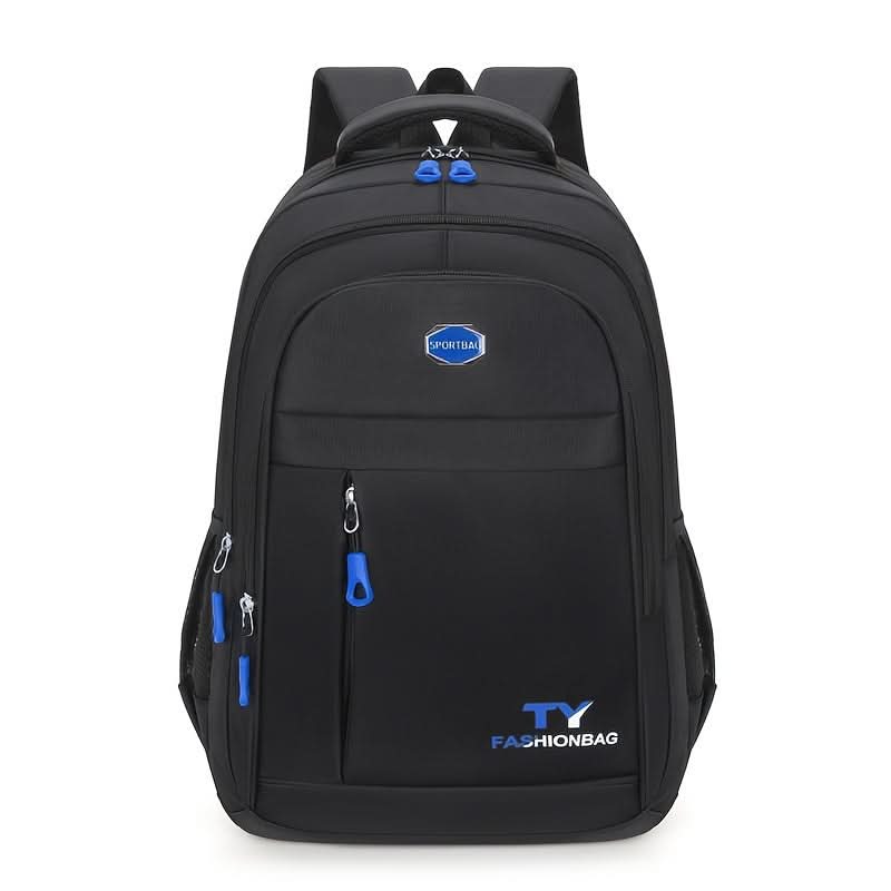 1pc Men's Backpack, Large Capacity Waterproof Casual Backpack, Adjustable Computer Backpack
