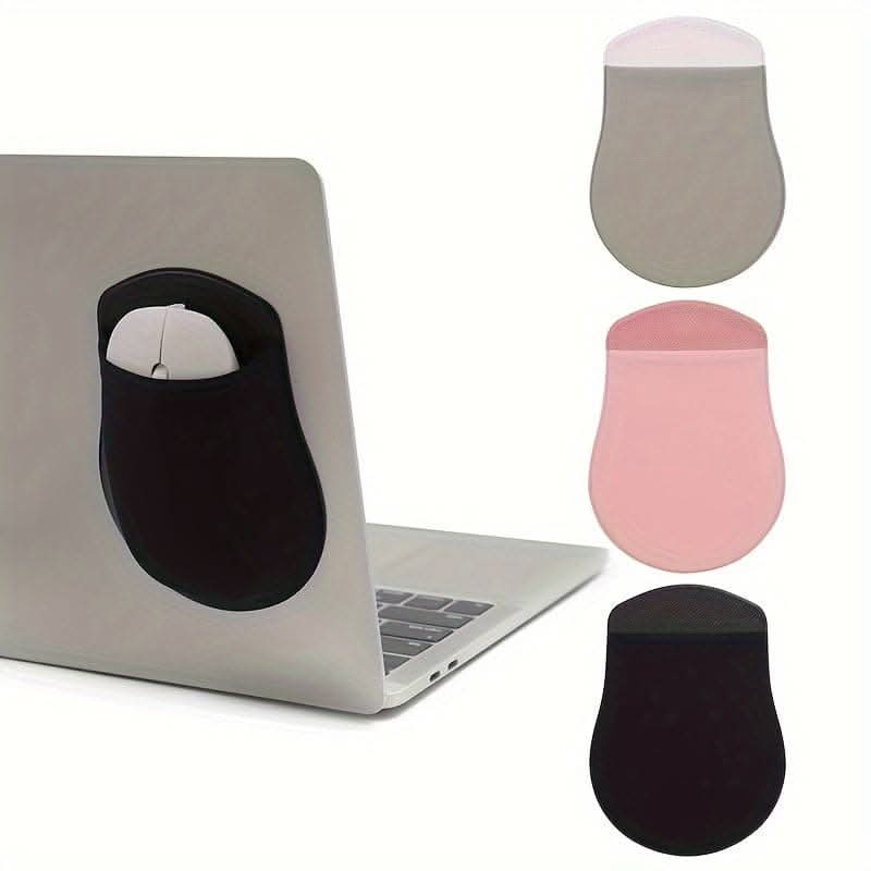 Adhesive Portable Mouse Storage Bag for Travel