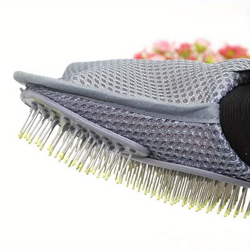 Gentle Pet Massage Glove for Deshedding