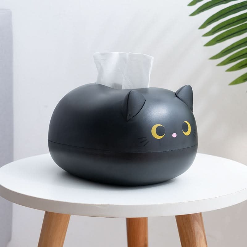 Cute Cartoon Kitty Tissue Box Holder