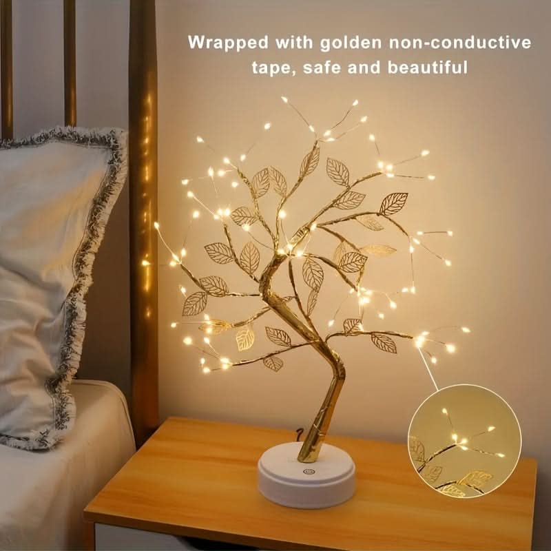 Tabletop Bonsai Tree Branch Light - 72 LED Wire String Lights