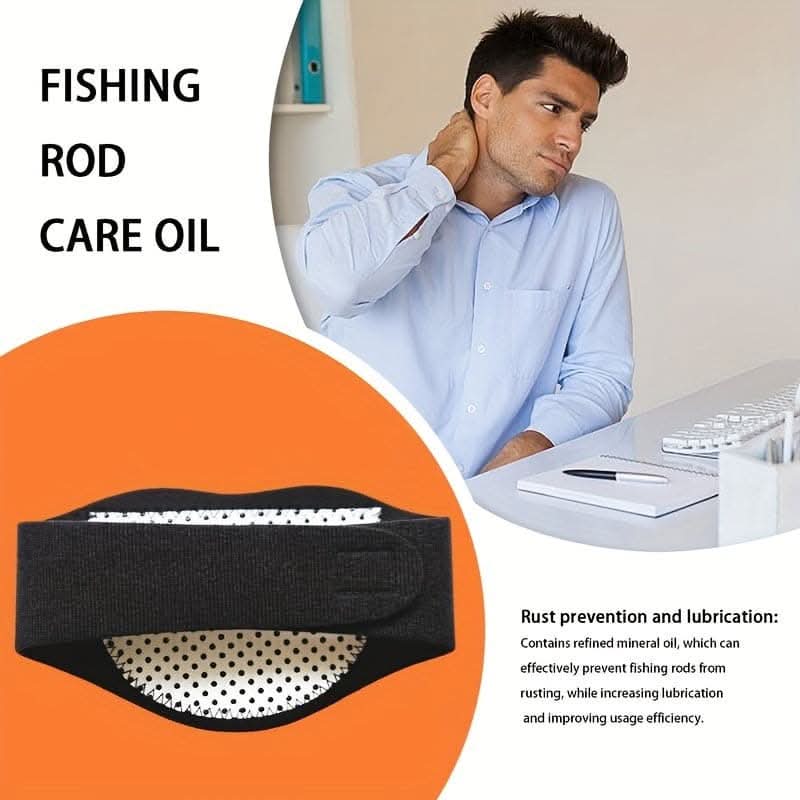 Self-Heating Tourmaline Neck Pad – Therapeutic Heat Wrap