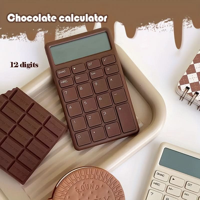Compact Design Portable 12-Digit Desktop Calculator with Large Buttons