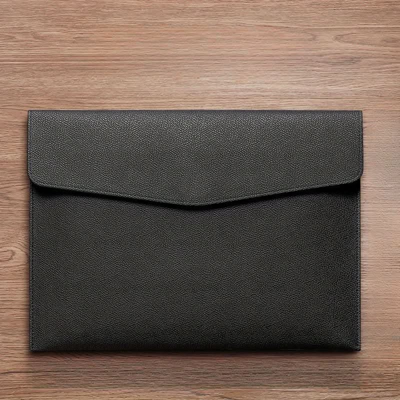 Premium Faux Leather A4 Document Storage Bag