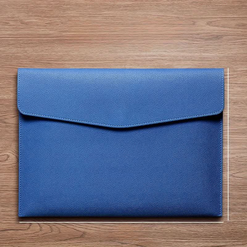 Premium Faux Leather A4 Document Storage Bag