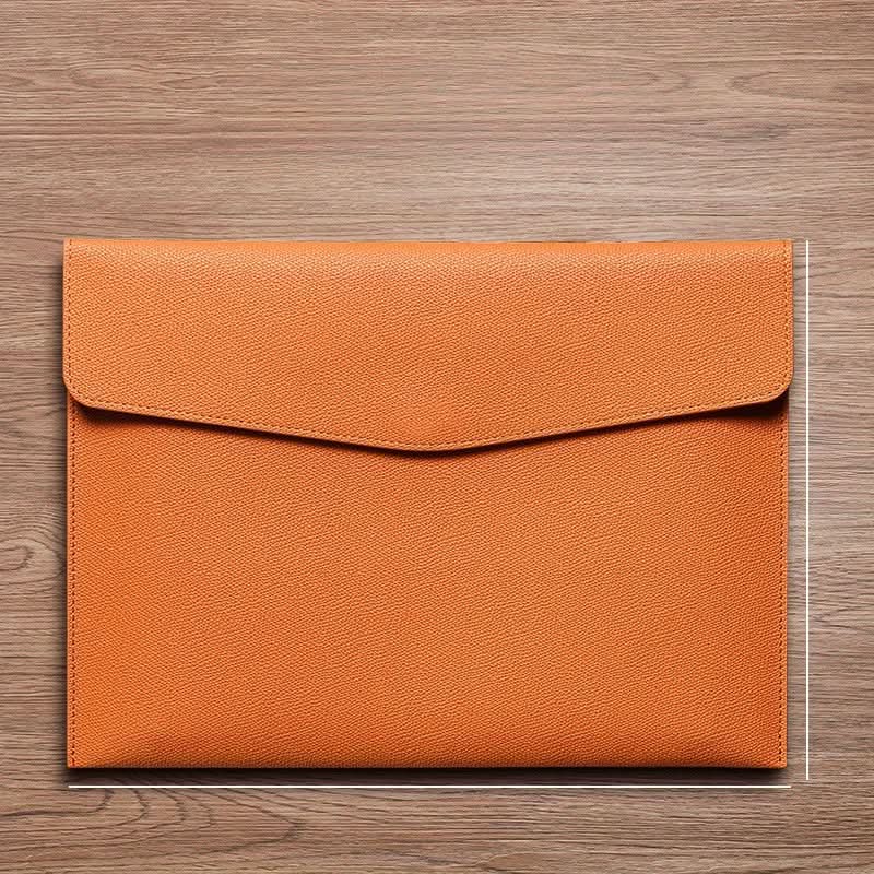 Premium Faux Leather A4 Document Storage Bag
