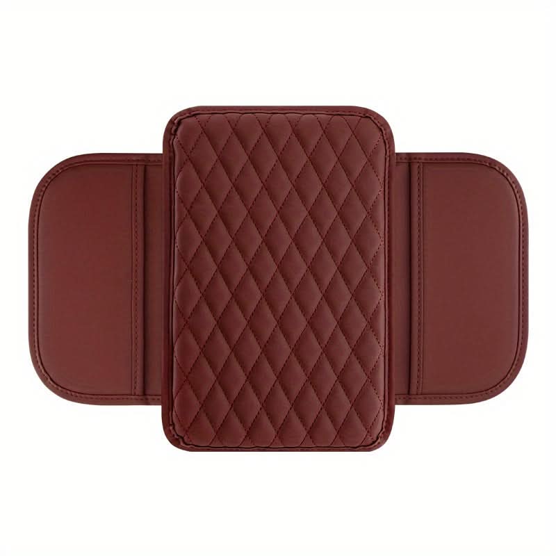 PU Leather Car Armrest Pad with Storage