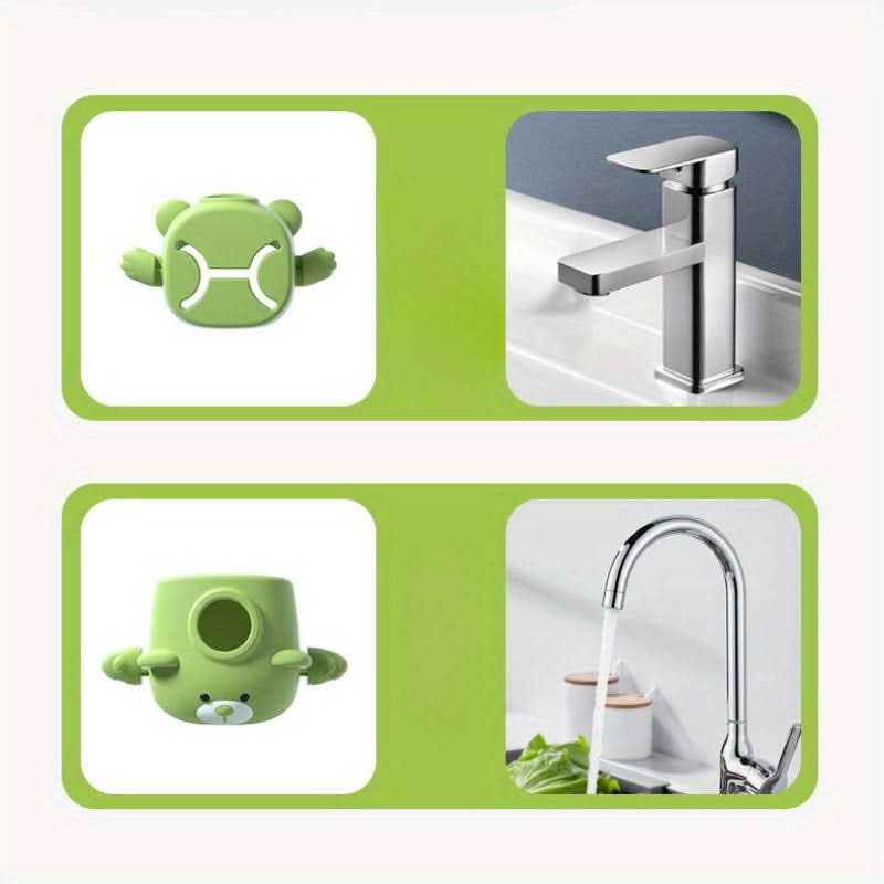 Bear Silicone Faucet Extender for Kids