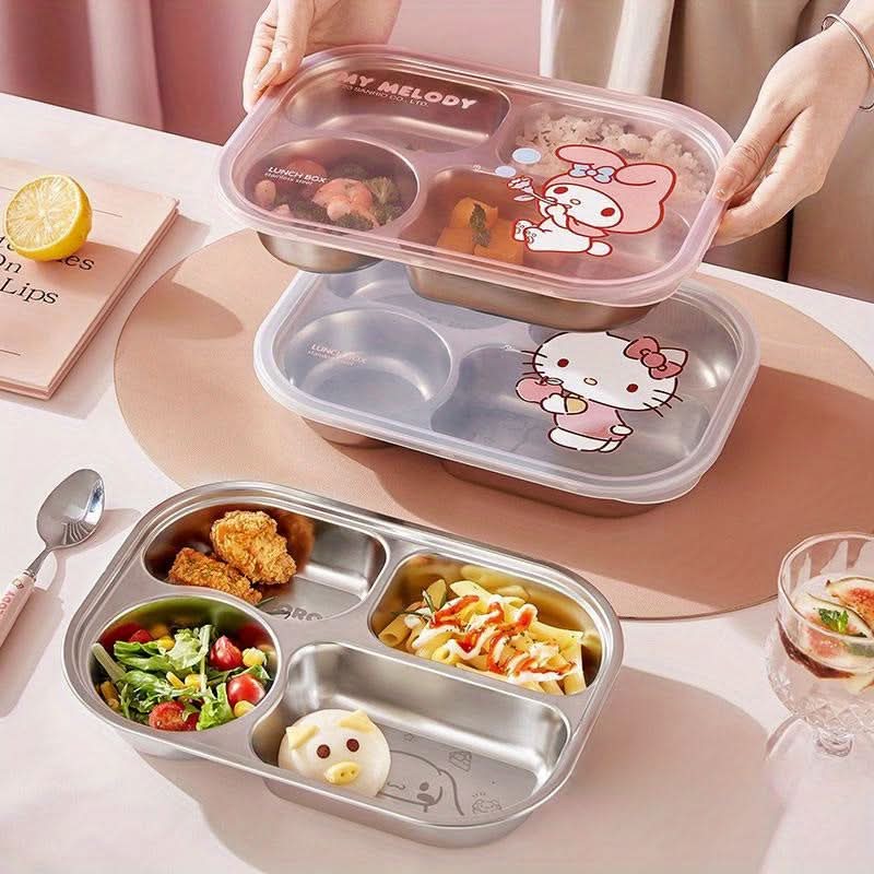 Hello Kitty Stainless Steel Bento Lunch Box
