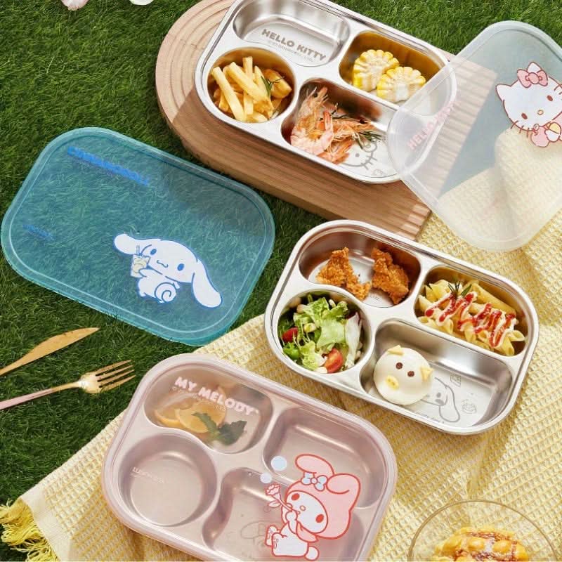 Hello Kitty Stainless Steel Bento Lunch Box