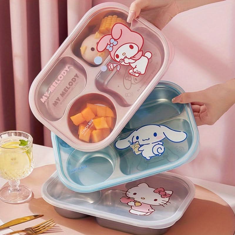 Hello Kitty Stainless Steel Bento Lunch Box