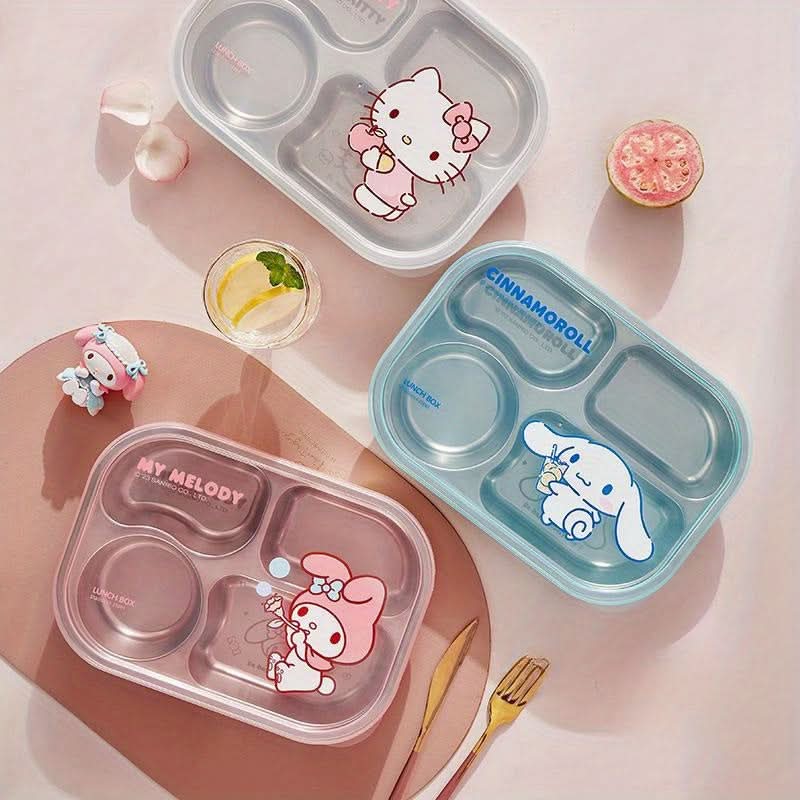 Hello Kitty Stainless Steel Bento Lunch Box