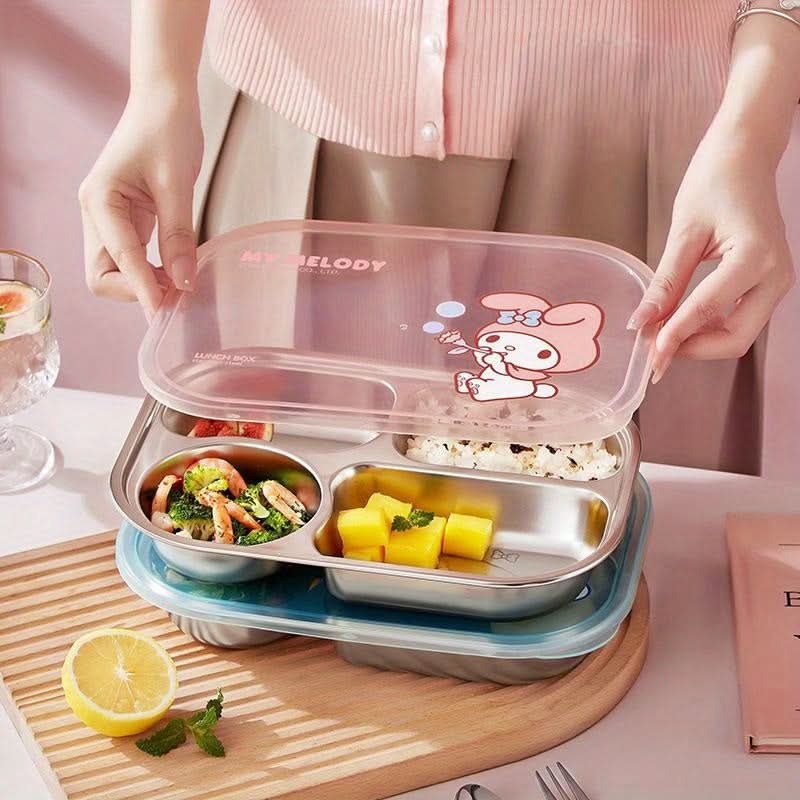 Hello Kitty Stainless Steel Bento Lunch Box