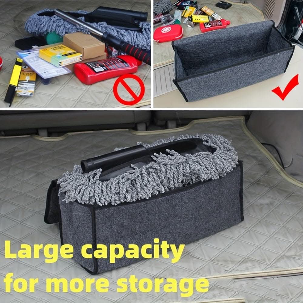 Foldable Car Trunk Organizer – With Handles for Travel & Groceries