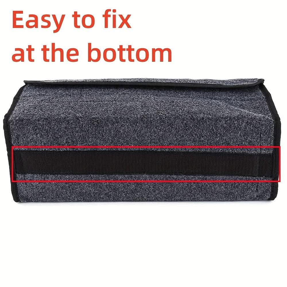 Foldable Car Trunk Organizer – With Handles for Travel & Groceries