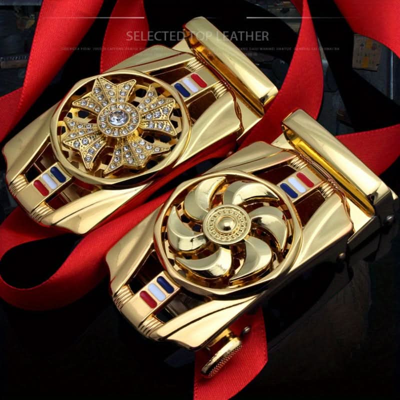 Men's Leaf Clover Automatic Buckle