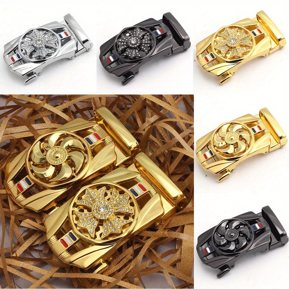 Men's Leaf Clover Automatic Buckle