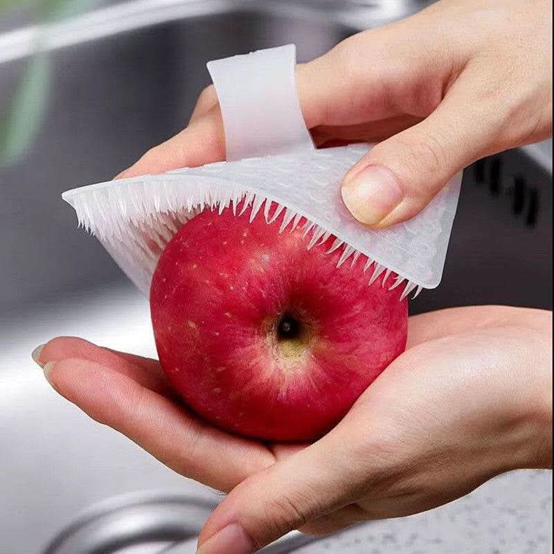 Bendable Vegetable Washing Brush – Multi-Functional Fruit & Veggie Cleaning Brush