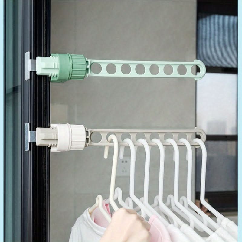 Adjustable 8-Hole Rotating Clothes Hanger