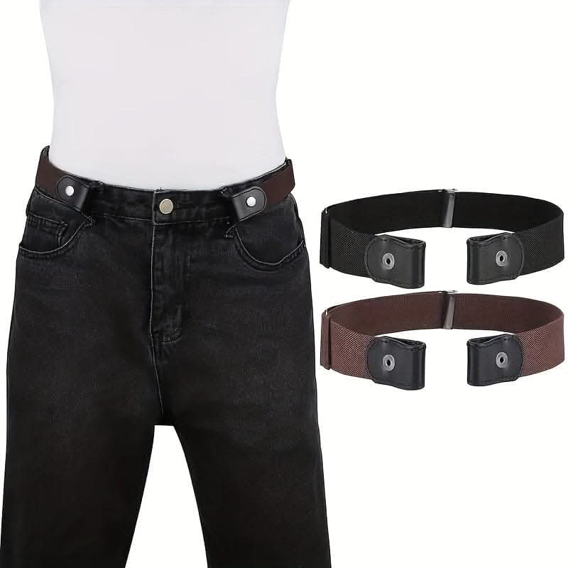 Seamless Elastic Waist Belt for Jeans