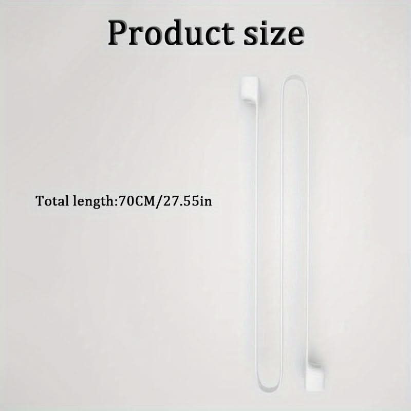 Soft Silicone Wireless Earphone Anti-Loss Straps (Pack of 2)