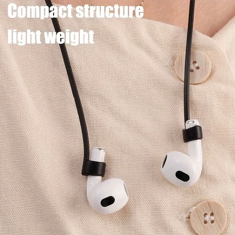 Soft Silicone Wireless Earphone Anti-Loss Straps (Pack of 2)