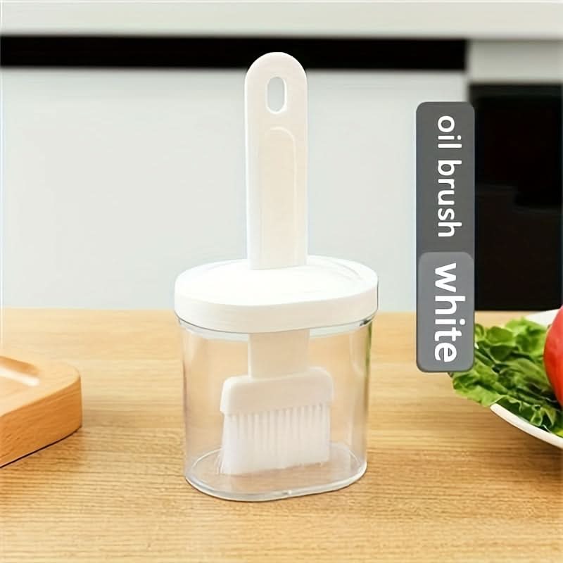 Oil Brush with Built-In Oil Dispenser