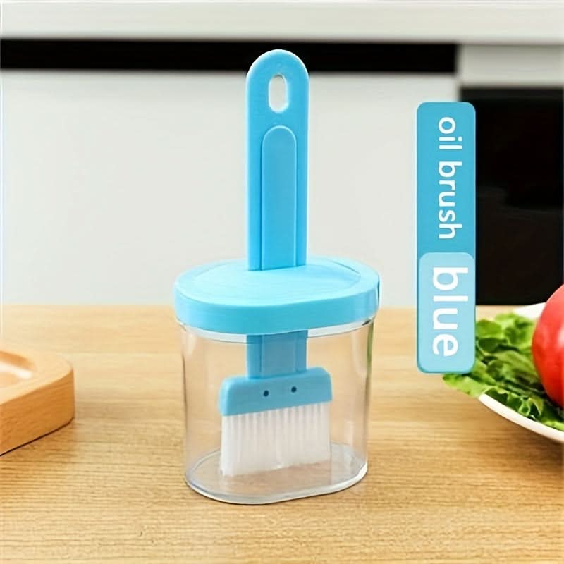 Oil Brush with Built-In Oil Dispenser