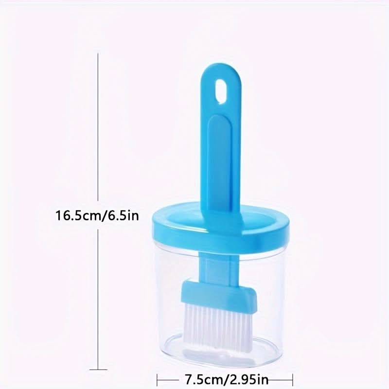 Oil Brush with Built-In Oil Dispenser
