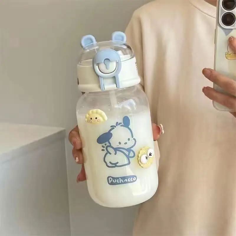 Sanrio Hello Kitty Kids Straw Cup – Flip Top