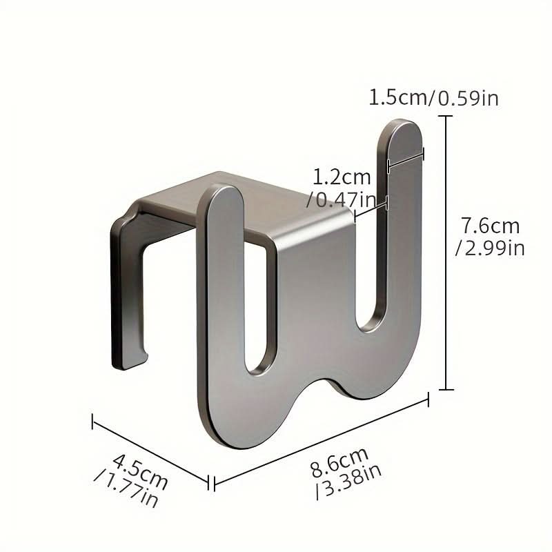 Wall-Mounted Corner Shoe Rack