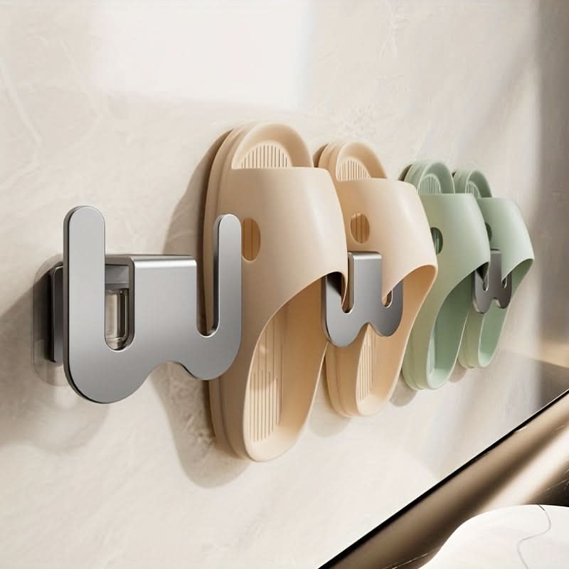 Wall-Mounted Corner Shoe Rack