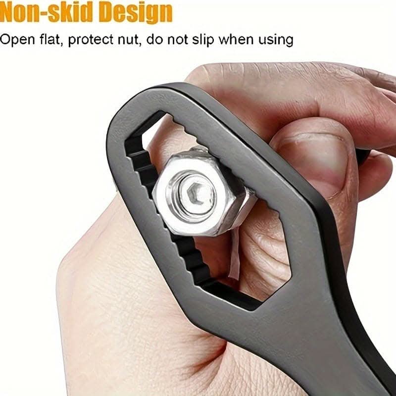 Double End Multifunctional Universal Wrench for Easy Repairs