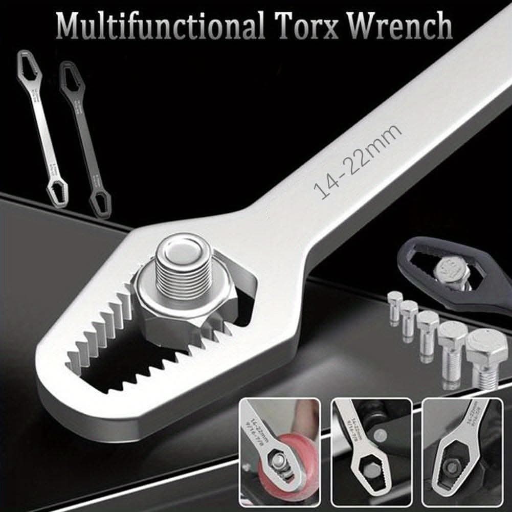 Double End Multifunctional Universal Wrench for Easy Repairs