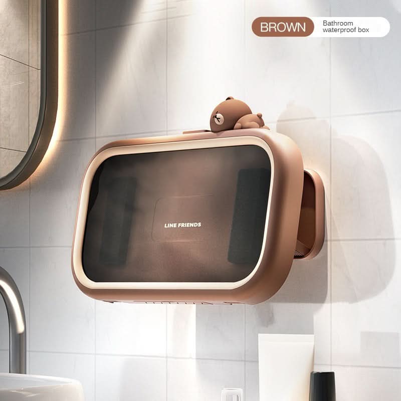360° Rotatable Wall-Mounted Shower Phone Holder