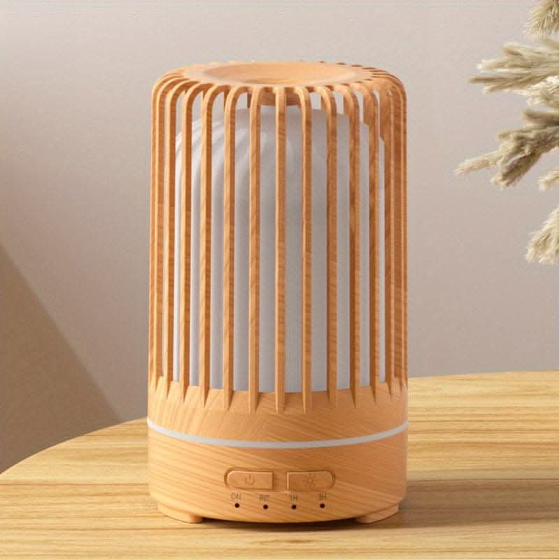 5905.51-inch Ultrasonic Aromatherapy Diffuser & Air Humidifier - 7-Color Night Light
