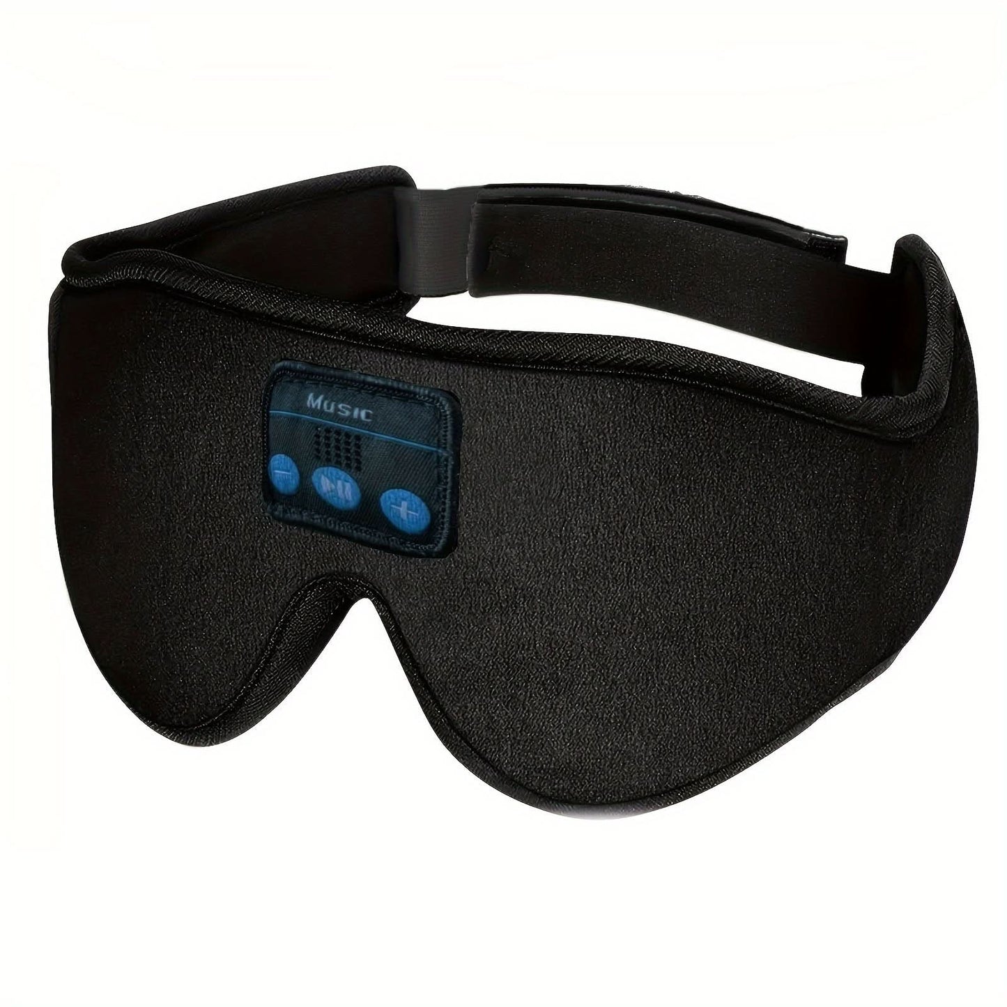 3D Sleep Mask with Wireless Headphones for Comfort