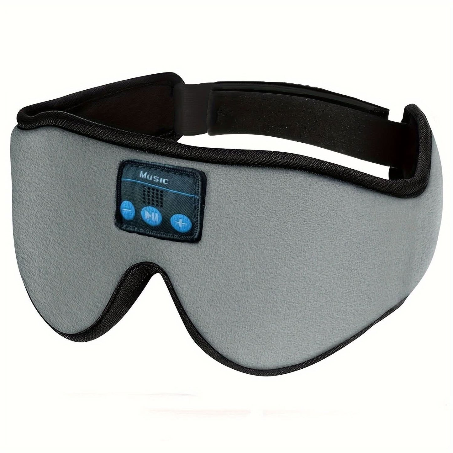 3D Sleep Mask with Wireless Headphones for Comfort