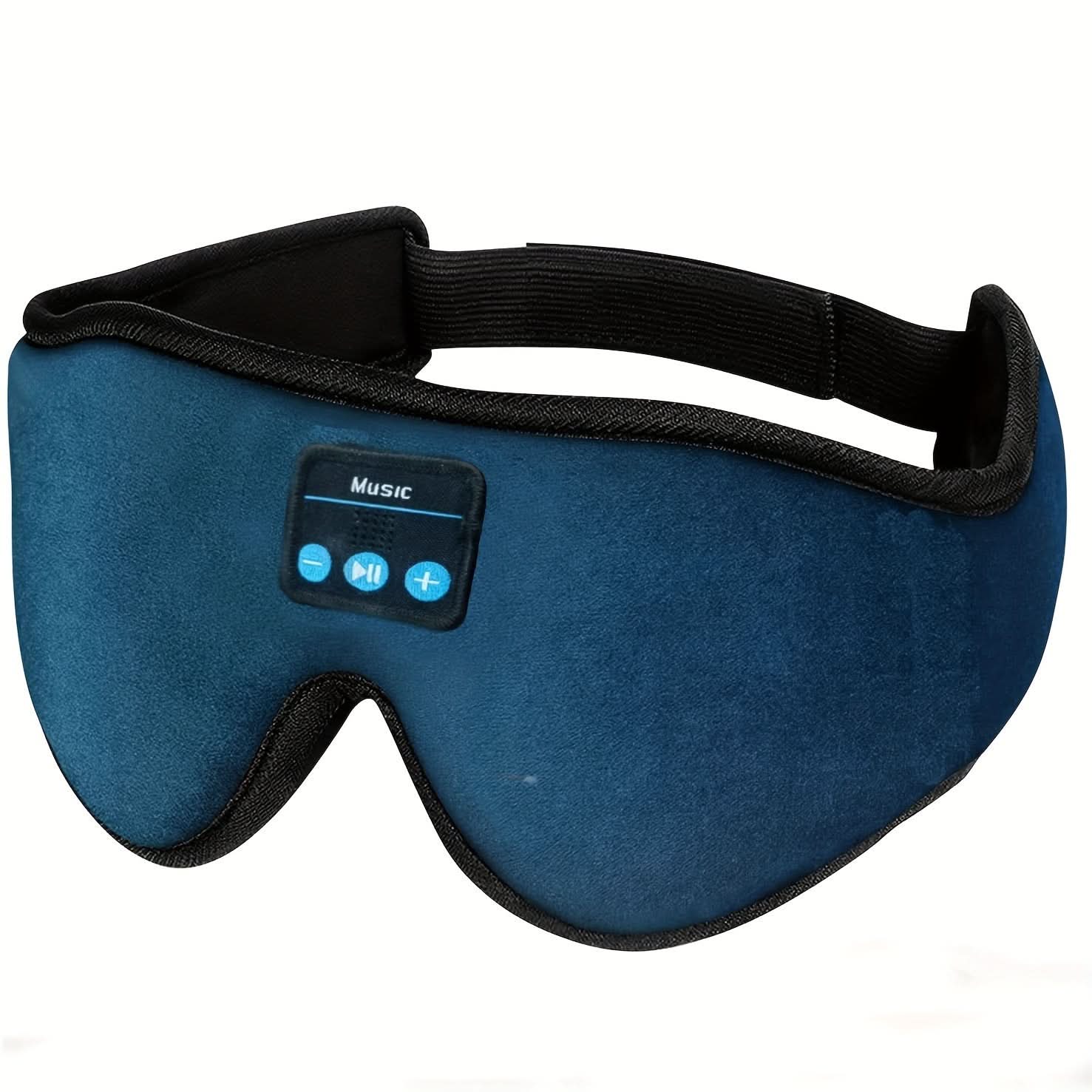 3D Sleep Mask with Wireless Headphones for Comfort