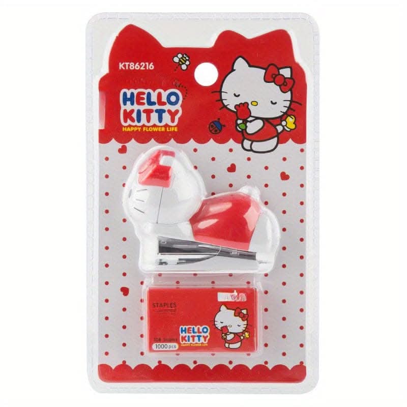 Hello Kitty Stapler Set - Kawaii Stationery
