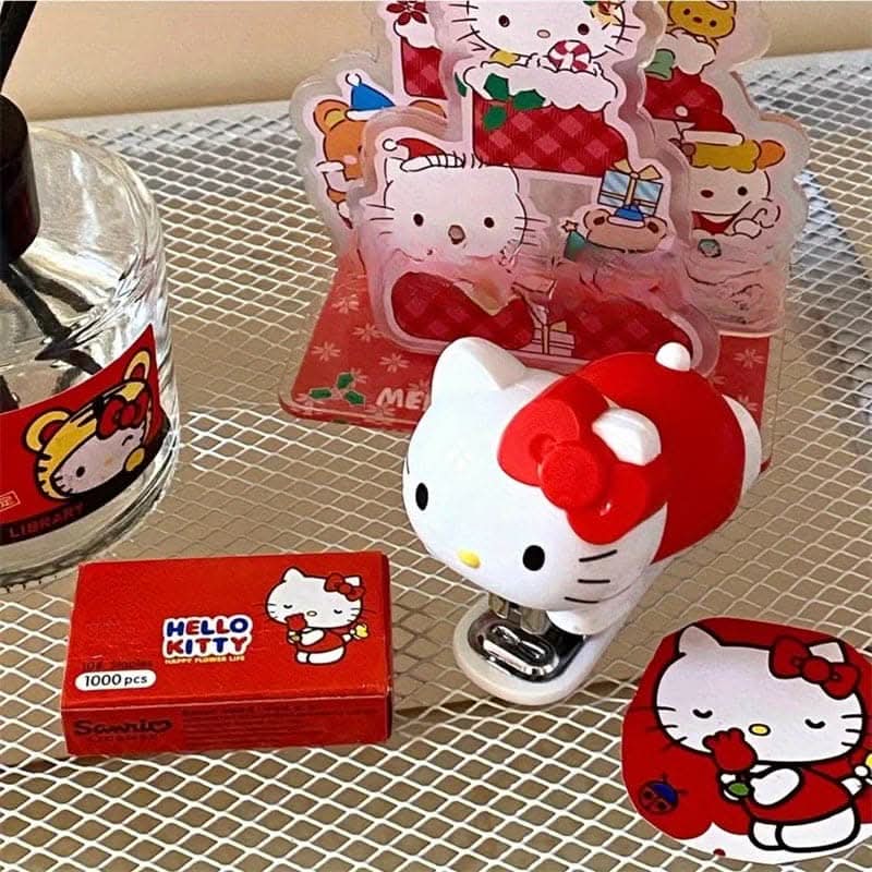 Hello Kitty Stapler Set - Kawaii Stationery