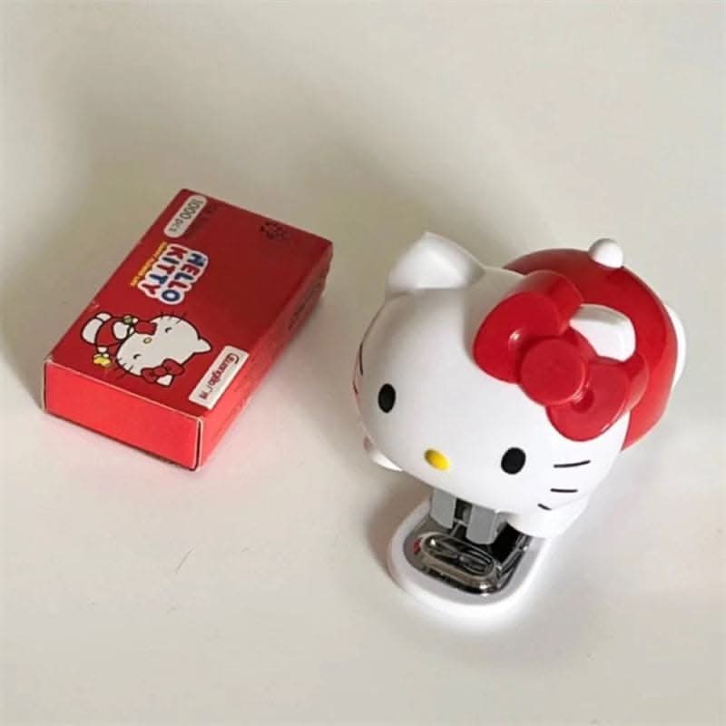 Hello Kitty Stapler Set - Kawaii Stationery