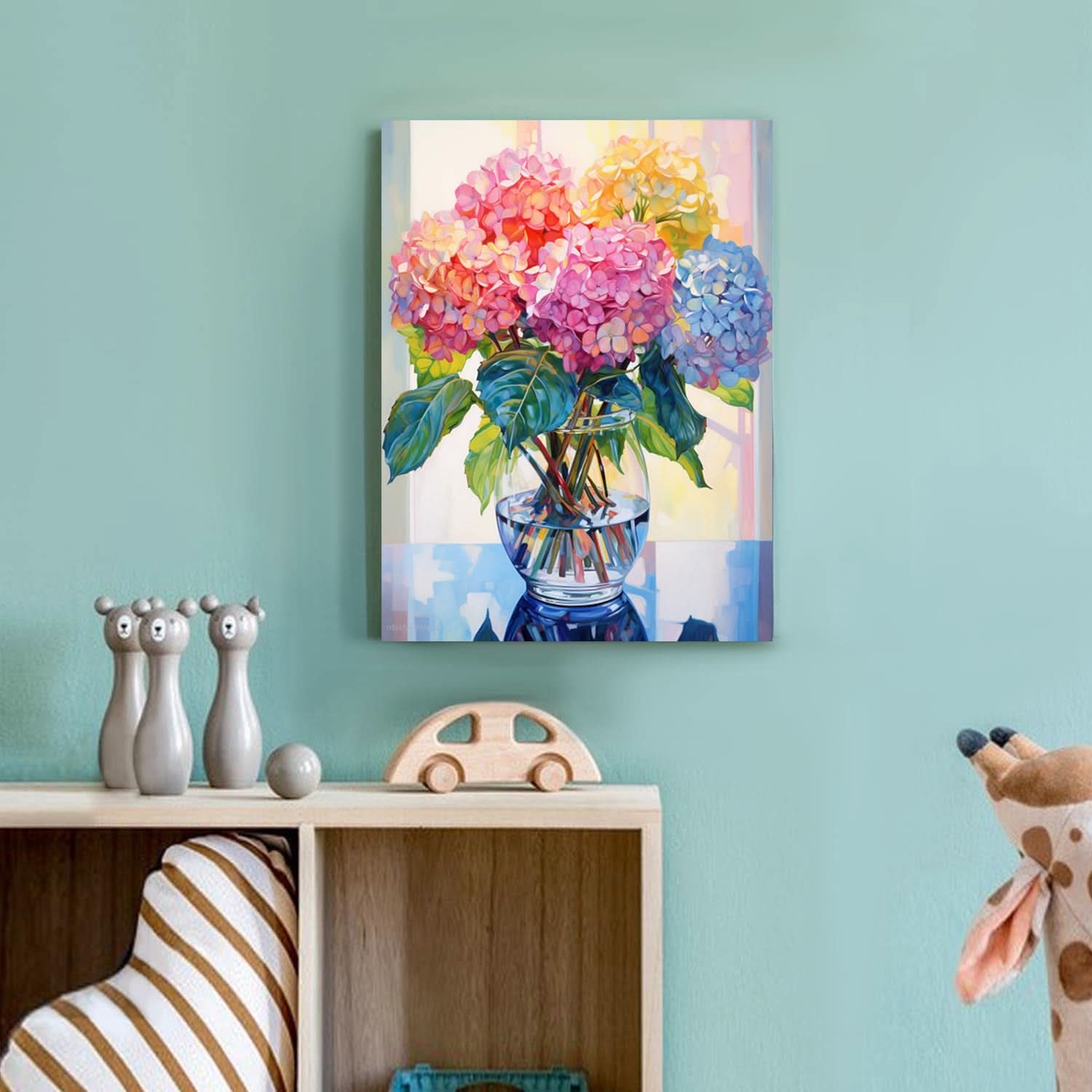 DIY Diamond painting by Numbers Kit for Adults – Frameless Paint by Numbers Set