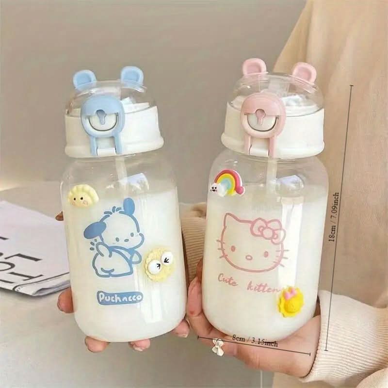 Sanrio Hello Kitty Kids Straw Cup – Flip Top