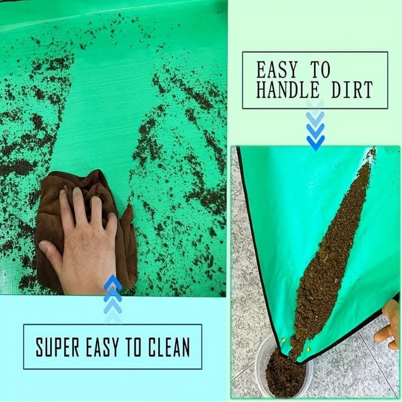 Large Waterproof Plant Potting Mat for Indoor Gardening