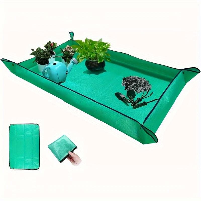 Large Waterproof Plant Potting Mat for Indoor Gardening